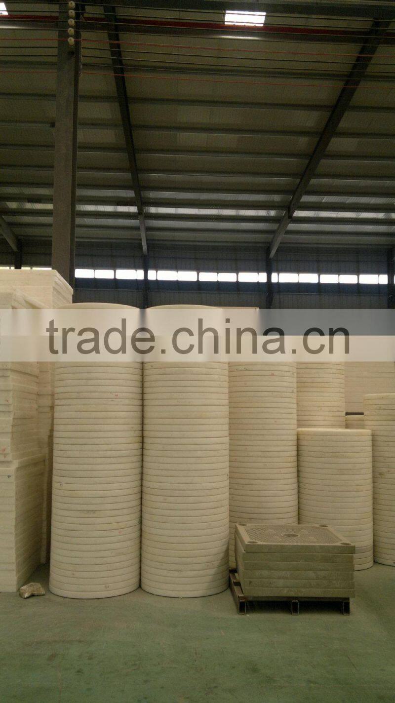 Mobile filter press manufacturer.round cotton cake filter press