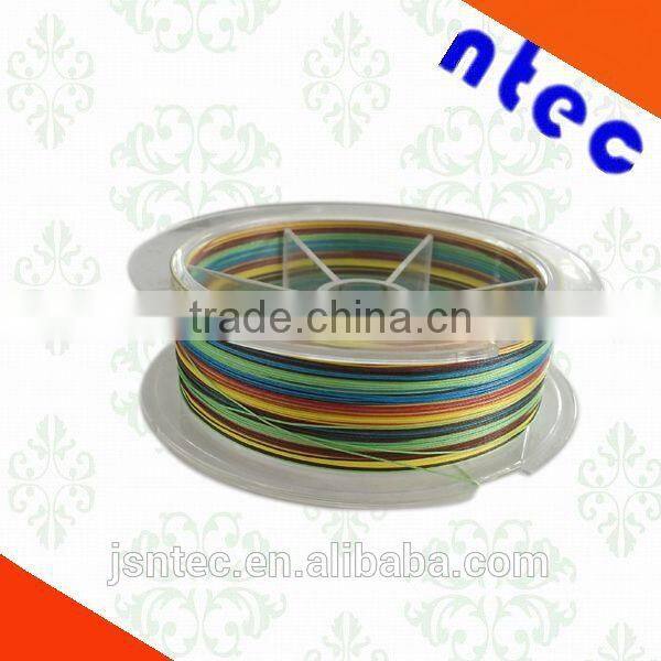 NTEC 3/4/6/8 weaves PE fishing line 1/8lb 1/4lb 1/2lb 1lb 2lb in bulk or spool