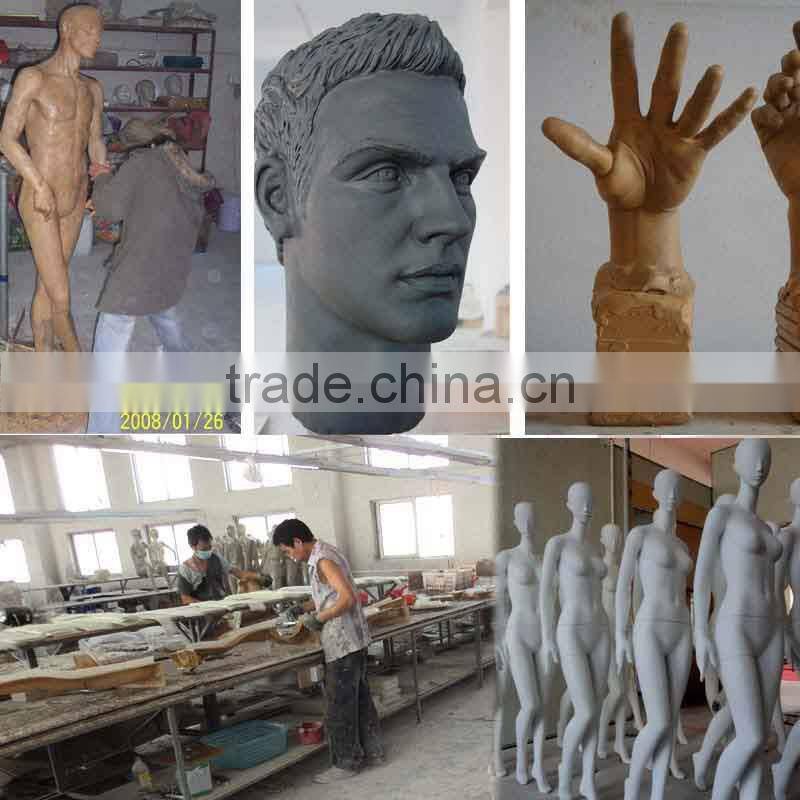 Fashion jewelry display rings mannequin