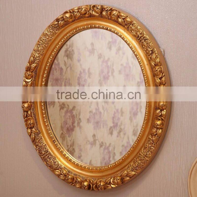 Elegant home decorative oval wall mirror