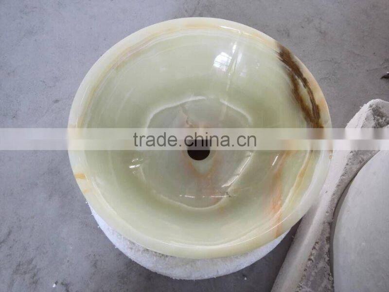 unique marble basin ,onyx basin,bathroom sink
