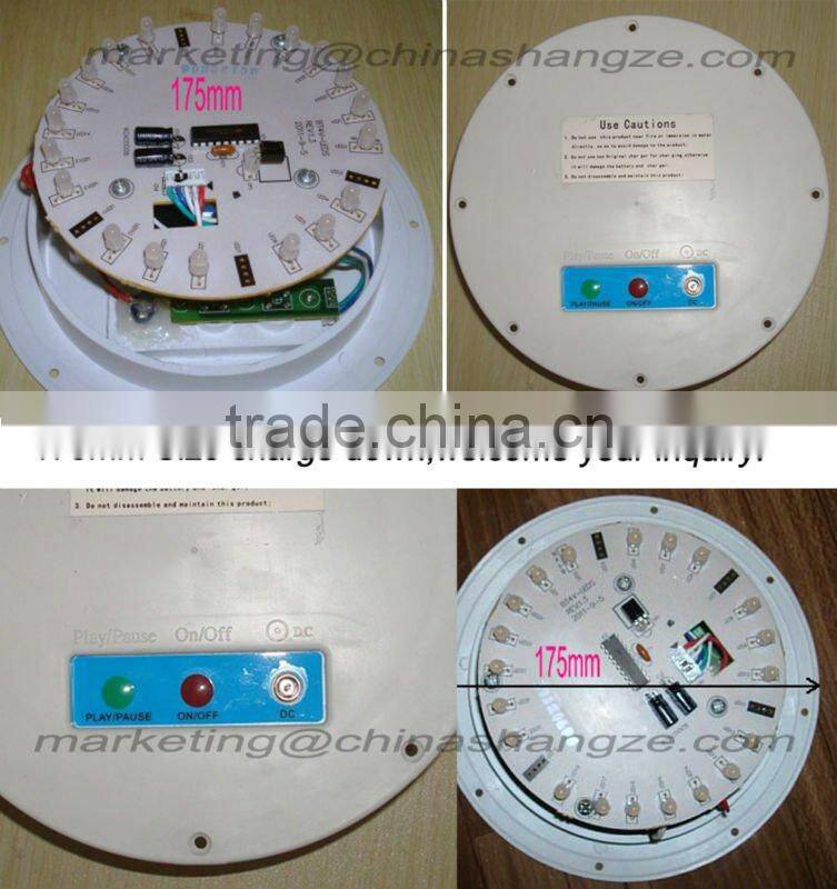 led light battery system/ lithium battery for furniture/color change remote control battery light