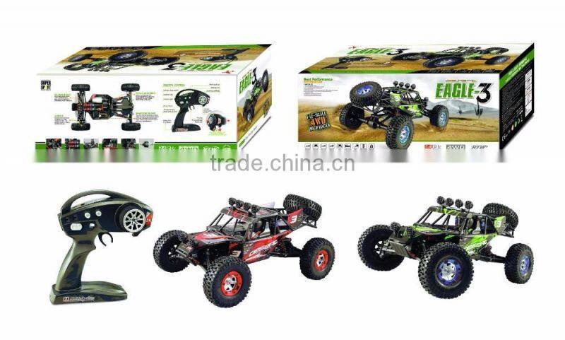 High Speed 2.4GHZ Radio Control 4-Stroke Toy Car For Kids, Off-road Truck Children All-Wheel-Drive Remote Control Toy Car
