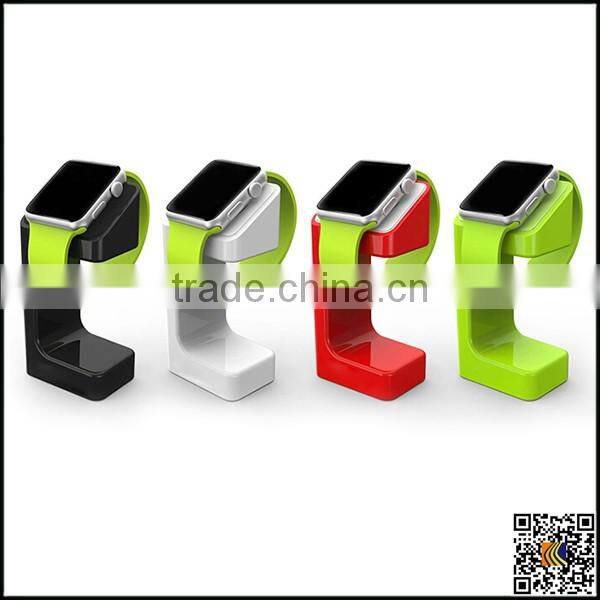 2015 For apple watch stand charging dock, plastic charging holder
