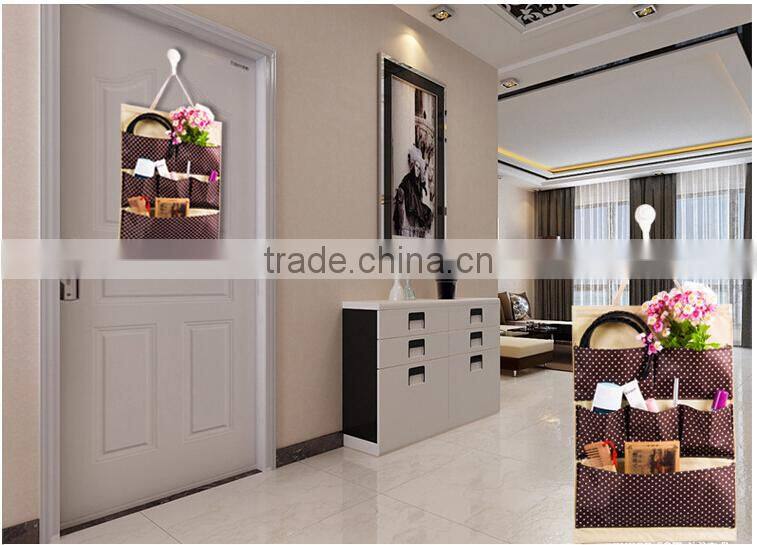 Foldable hanging wall storage pocket storage organizer oxford various styles
