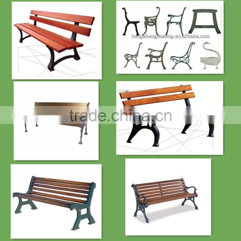 Cross Cast Iron Table Legs