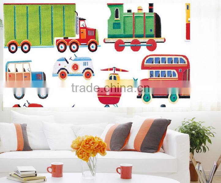 Cars PVC Removable Cartoon Baby Wall Stickers