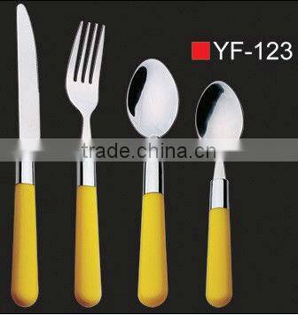plastic handle cutlery
