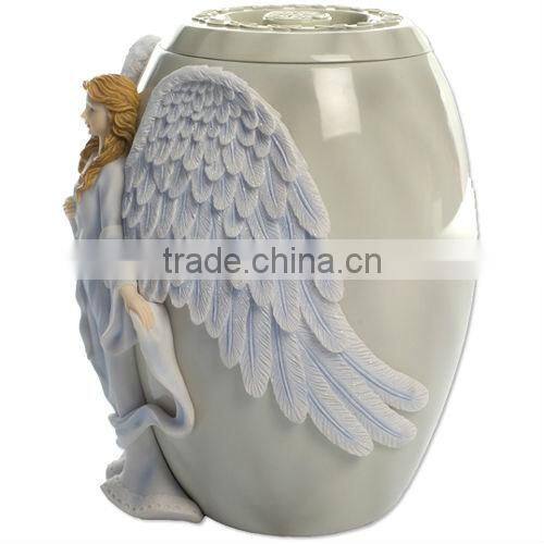 Exquisite Angel funeral caskets and urns