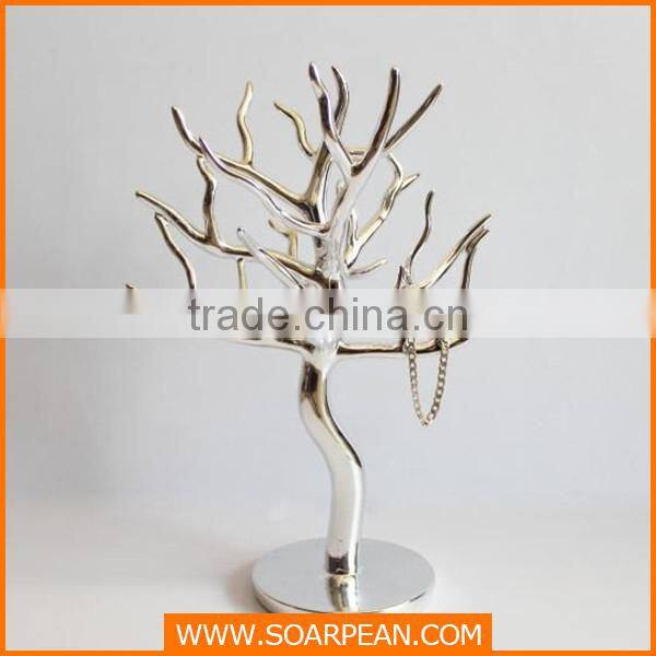 Decorative Metal Tree Shape for Jewelry Display Stand