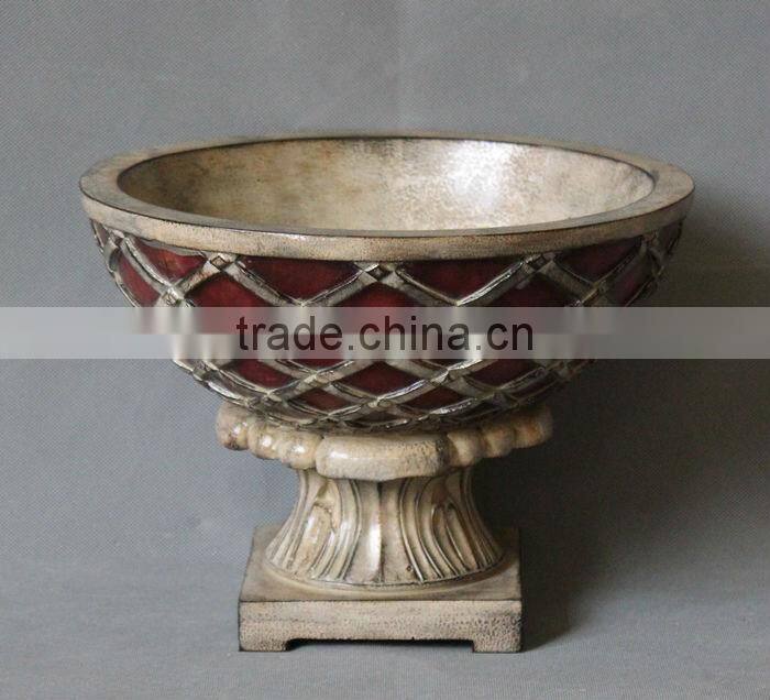 Antique fancy decorative fruit bowl for home&hotel