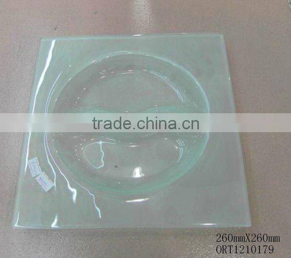 hot melting glass plate