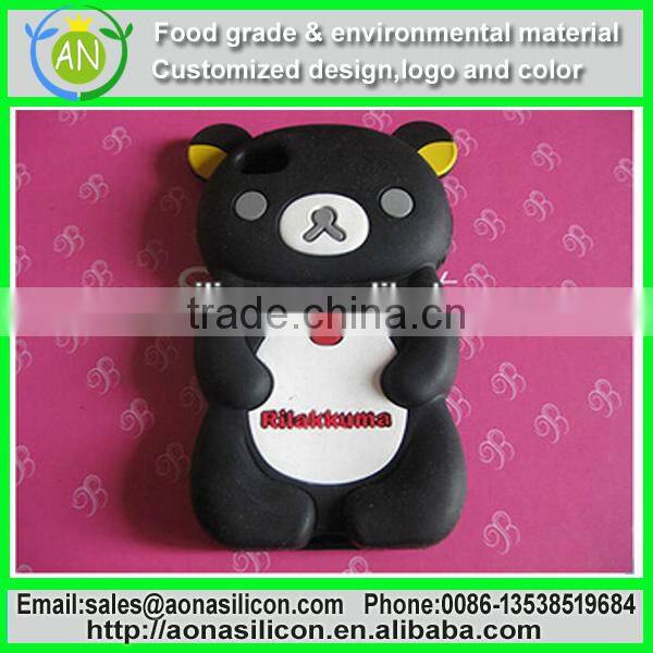 Silicone Cute Handbag Back Skin Case Cover|Panda Silicone Mobile Case