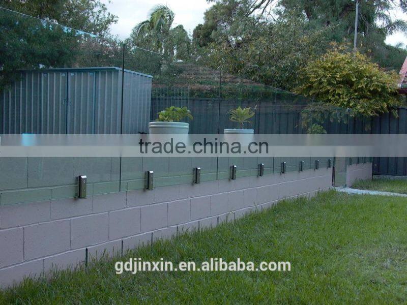 JINXIN balustrade spigot spigot made in Alibaba_Square stainless steel glass pool fence