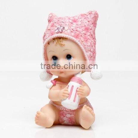 OEM factory direct supply lovely personalized resin baby birthday souvenir gifts