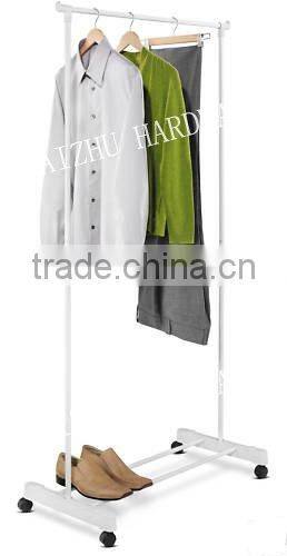 Metal simple clothes rack