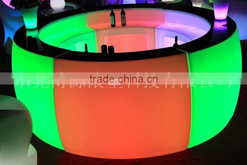 led furniture aluminum housing battery powered led light bar