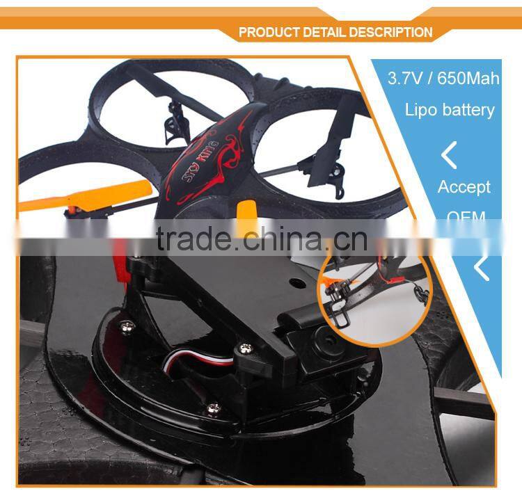 Top Selling Products 2015 in alibaba 2.4G 4-axle gyro Foam X39V RC Quadricopter with Camera