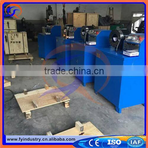 FY91A 1/4" to 2" Hydraulic Metal Hole Punch Machine Tools Hydraulic Hose Crimping Machine hose crimper