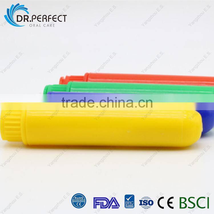 2017 New Arrival Travel Toothbrush With Toothpaste Plastic Tube Packing Portable Toothbrush