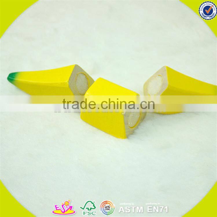 Wholesale funny wooden cutting fruits toy top quality wooden cutting fruits game pretend toy wooden cutting fruits toy W10B008