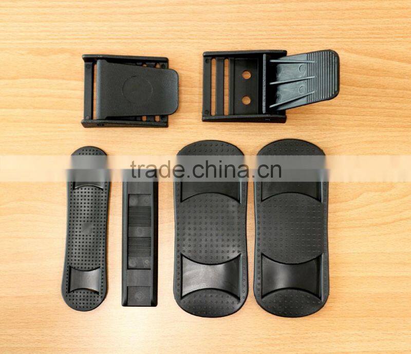 Black, White, Color Plastic POM Slide, Adjuster for webbing, bags