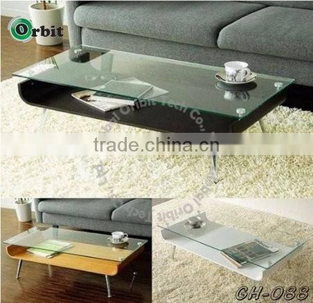 Solid wood coffee table, Oval animal coffee table, tea table