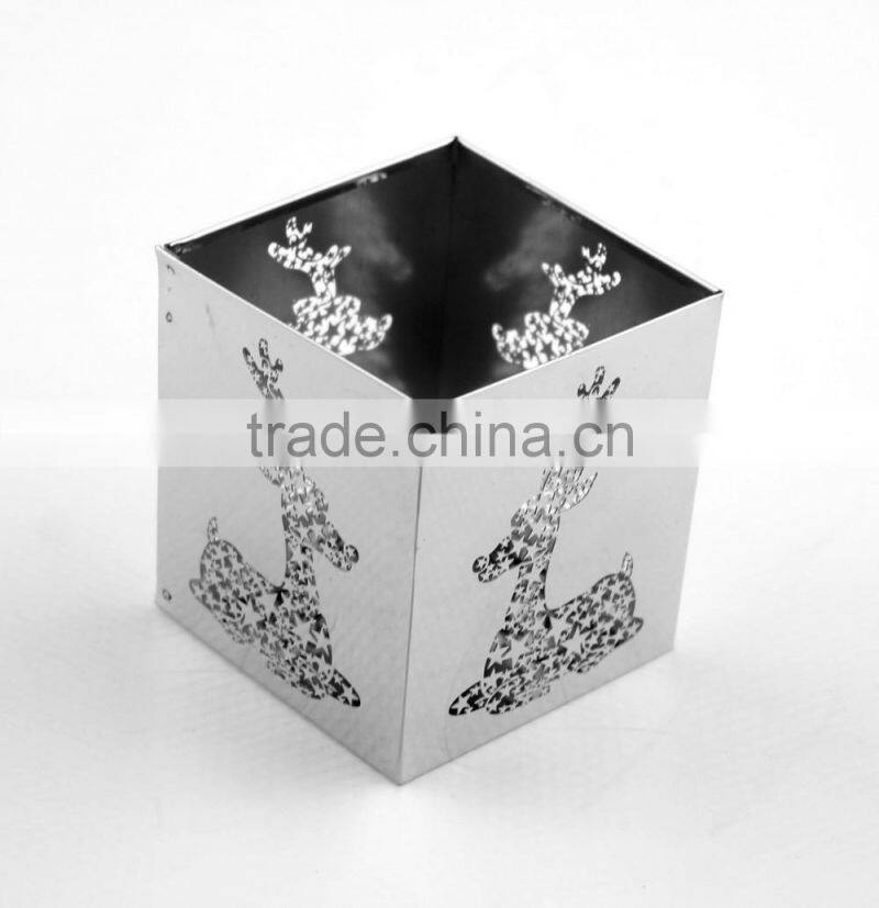 42122 stainless steel candle holder / candle cover