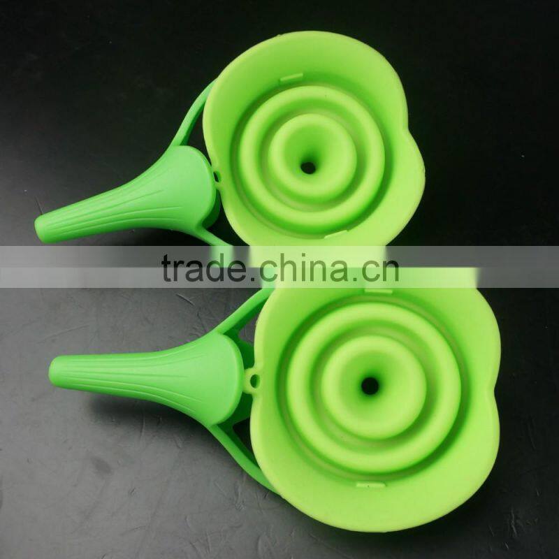 16126 silicone folding funnel with pp handle