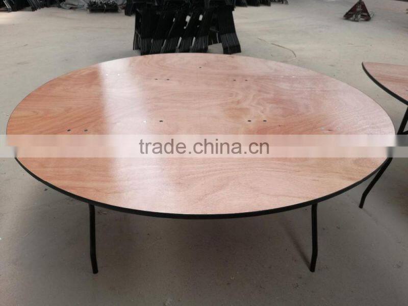 Used Banquet Round Folding Tables With Good Prices For Sale