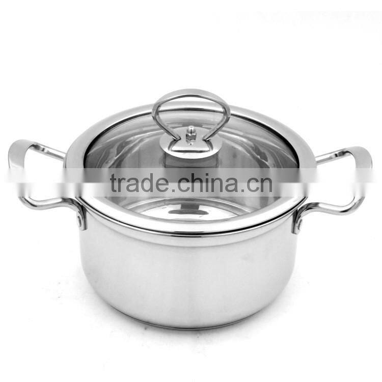 new design non-stick casserole sauce pot stock pot for cooking soup pot