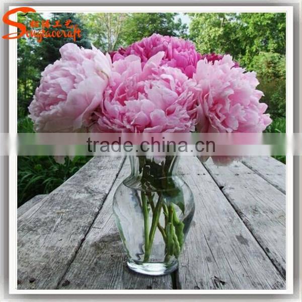 Manufacturing Chinese touch flower soft artificial fake sunflower decor flower for sale