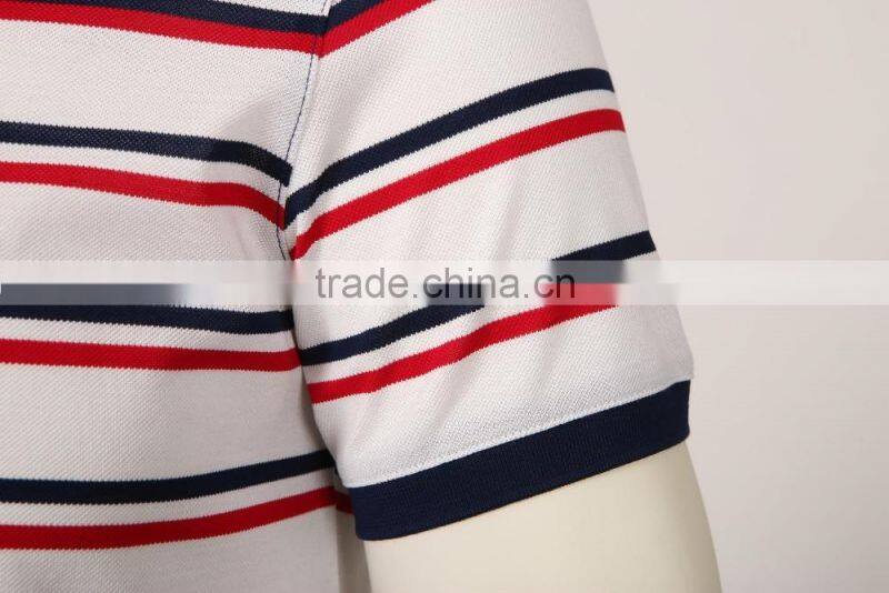 2016 fashion design striped t shirt wholesale cheap