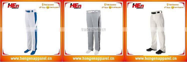 Hongen apparel customize full dye sublimation baseball jerseys