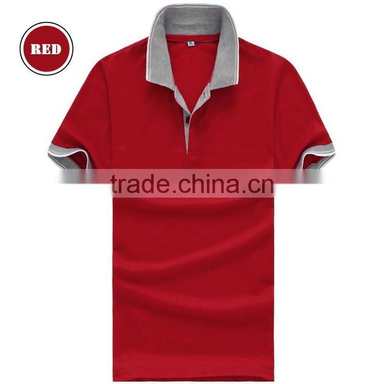 China manufacturer custom new design short sleeve man polo t-shirt