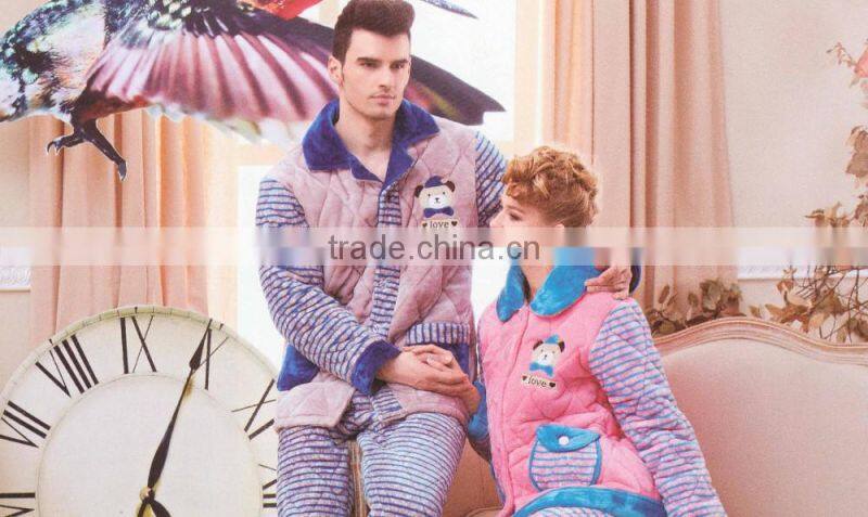 comfortable themal family flannel sleepwear set