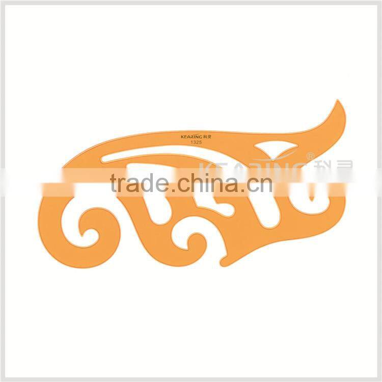 Kearing High Quality 25cm length French Curve for Art Design Curve Line Drawing for France Market Cloud Rulers #1325