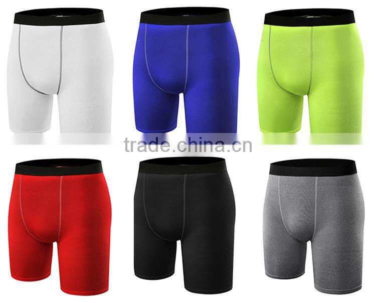 Latest wholesale gym pants polyester mens fitness shorts