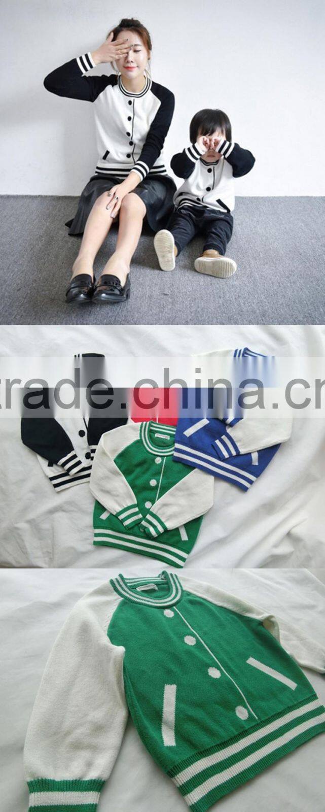 Latest casual family coats mommy and me clothing parent child outfit