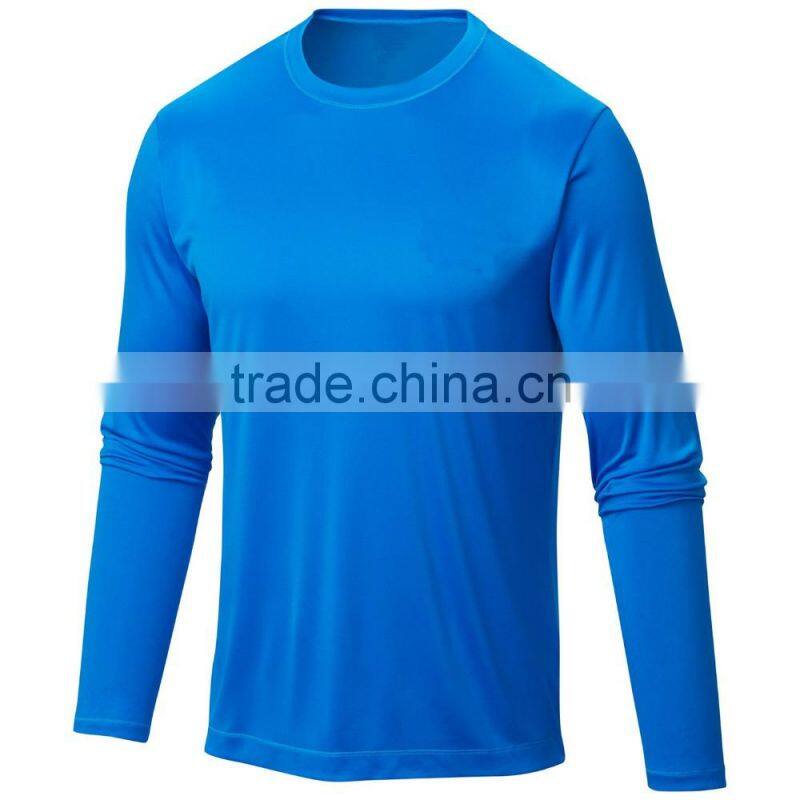 special design quick-dry long sleeve men t-shirt for winter