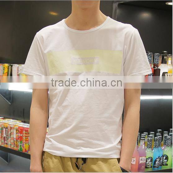 Black Wholesale Man Clothing T-shirt Clothes With OEM/ODM Custom Fabric Color