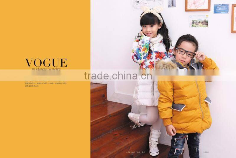 Good quality girls down jacket for the winter