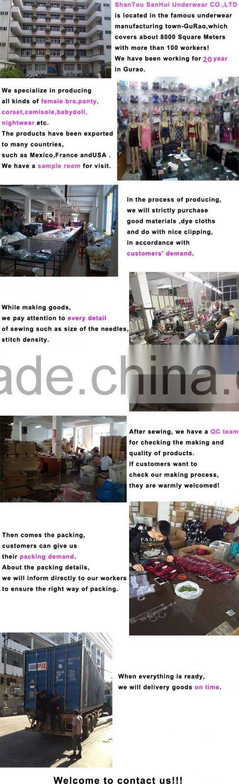 Sexy lingerie Hot sexy bra panty set laides nude women lingerie