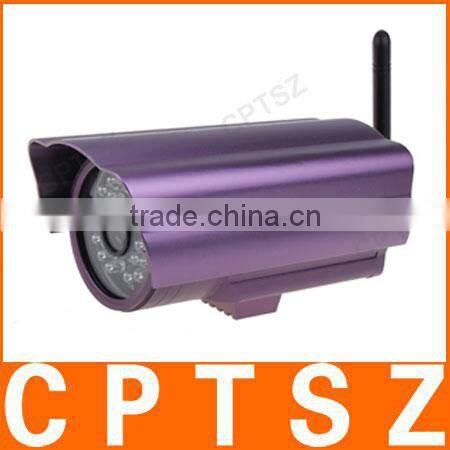 Hot selling waterproof bullet IP cameras with 1/4 COMS sensor / MJPEG Video Compression