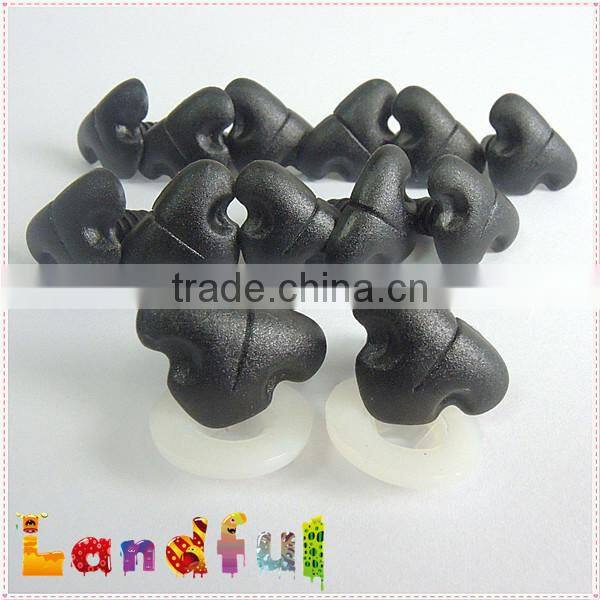 25*17mm Black Plastic Nose Stuffed Animals Nose