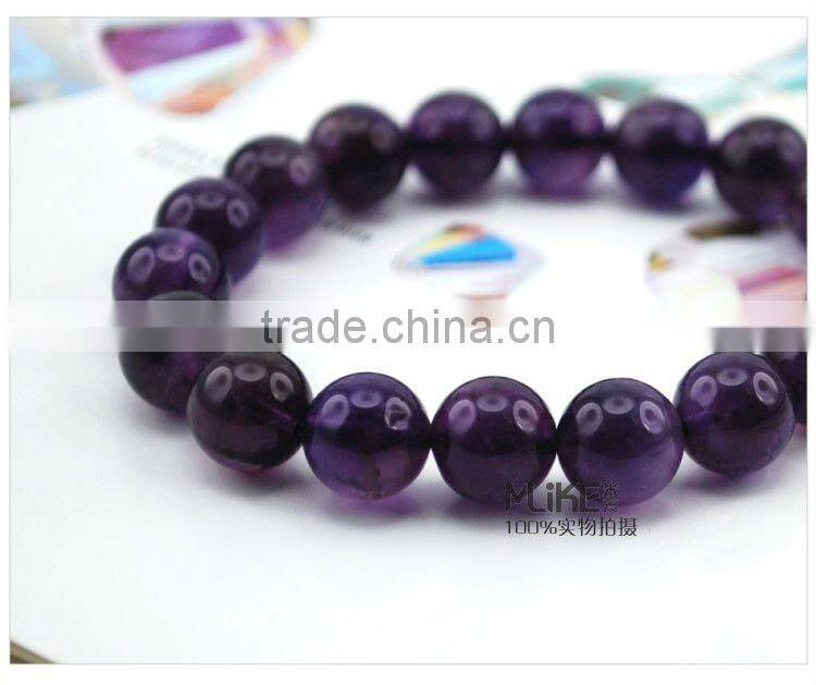 925 silver bracelet with Natural Amethyst M3016