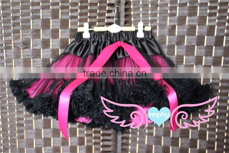 factory tutu dancewear two layers different colors pettiskirt