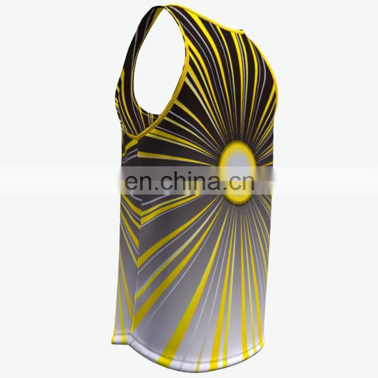 New design yellow running wear