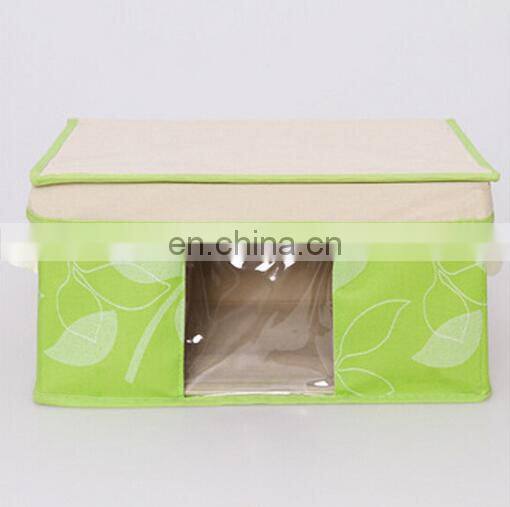 High Quality New Arrivals Non-woven Sundries Storage Box Multipurpose Folding Organizer Children Toy Box S M L