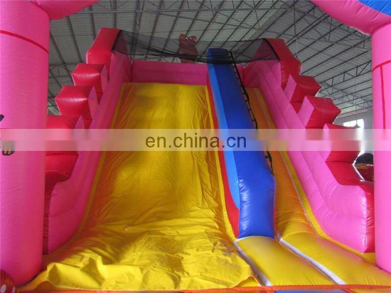 Commercial inflatable bouncy castle with water slide tobogan inflable castillos inflables TOP quality